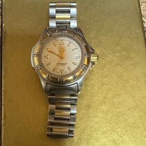 Tag Heuer Silver and Gold Women's Watch